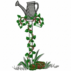 Garden Barriers Embroidery Design 4 Garden Barriers Embroidery Design 4